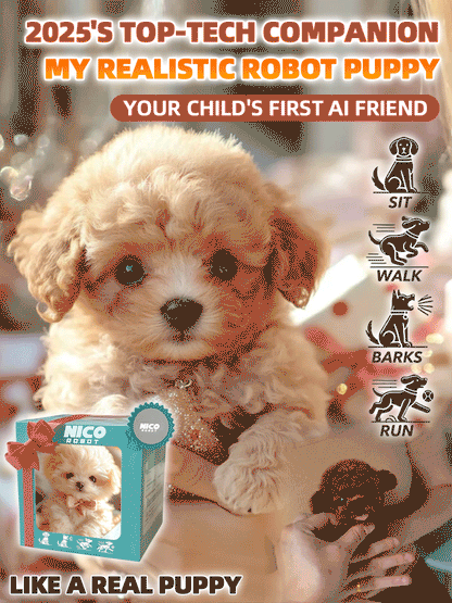 AI smart robot puppy🐶super real cute pet companionship🎁