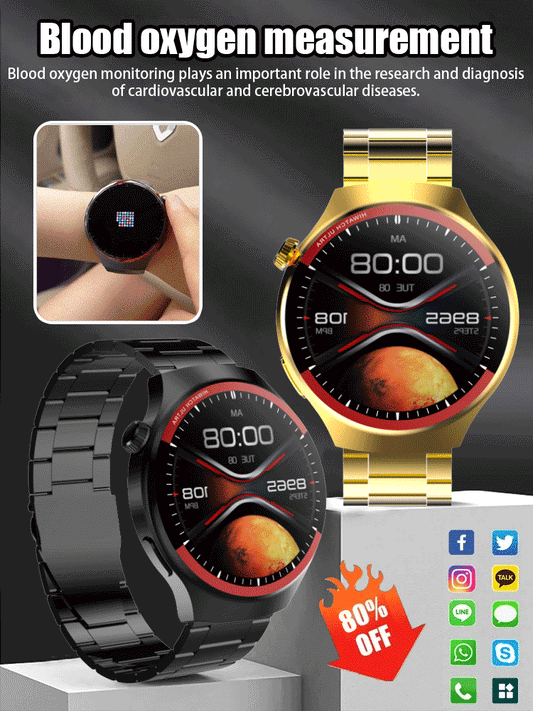 Newly upgraded smart watch, recommended by medical experts, 24-hour health management⌚️