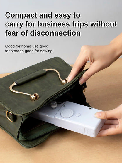 Multifunctional handheld small sewing machine