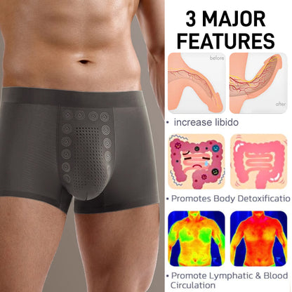[Recommended by Men's Health Association] ✅Antibacterial Magnetic Therapy Briefs—Natural Magnet Massage, Full Refund If No Results!👍