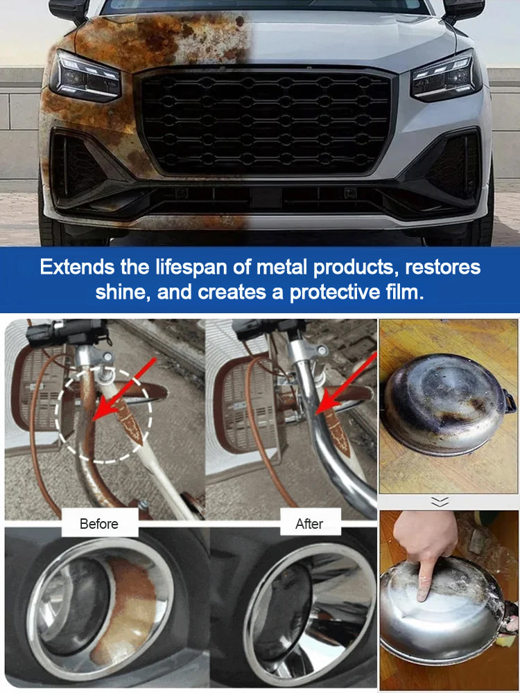 【Rust Eraser】RustLift™ Spray - Removes 20 Years of Rust in 3 Seconds!Clean and Protect with Ease!