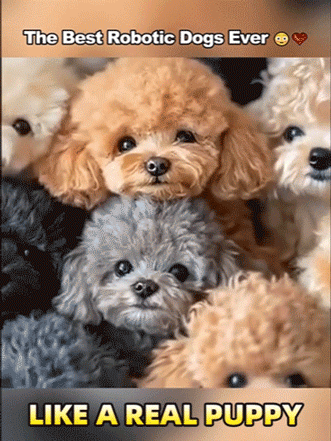 AI smart robot puppy🐶super real cute pet companionship🎁
