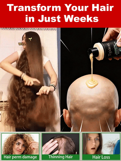 ⭐[The less hair, the better the effect] Herbal Essence Nourishing Repair Shampoo.👩‍⚕️Doctor-recommended! Formulated for thinning hair and severe hair loss.🌿Infused with rosemary + cinnamon extract—even bald spots grow new hair!