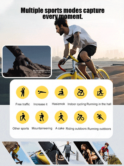 Newly upgraded smart watch, recommended by medical experts, 24-hour health management⌚️