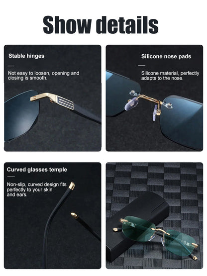 Smart Reading Glasses - Auto-Adjust 100-700 Degrees for Crystal-Clear Vision