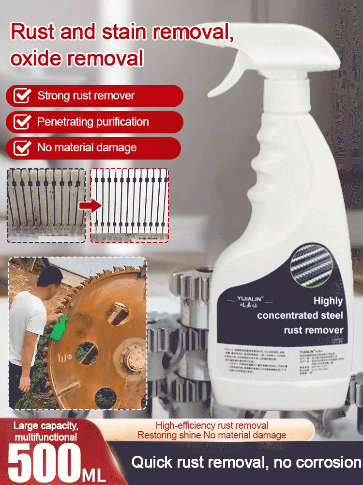 【Rust Eraser】RustLift™ Spray - Removes 20 Years of Rust in 3 Seconds!Clean and Protect with Ease!