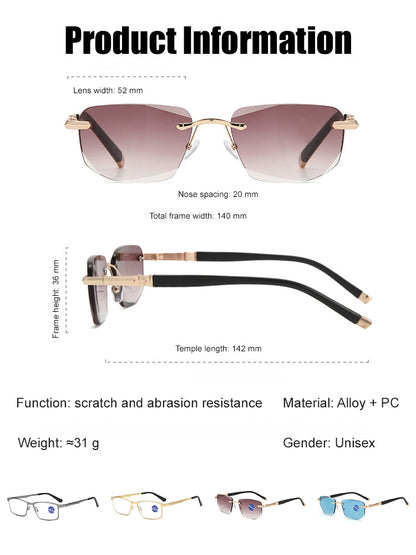 Smart Reading Glasses - Auto-Adjust 100-700 Degrees for Crystal-Clear Vision