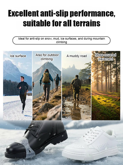 ❄️【Non-Slip Hero】Five-Claw Anti-Slip Shoe Grips—Extreme Traction❗