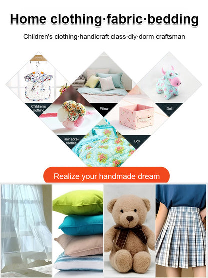 Multifunctional handheld small sewing machine