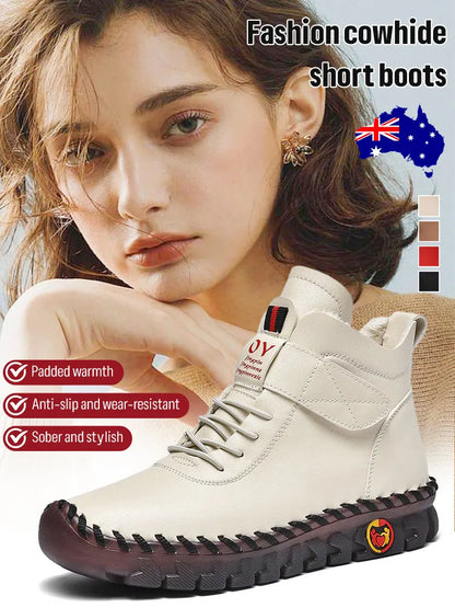 【Winter Warmth】MerinoStep™ Boots - 100% Australian Wool, Ergonomic Support, Soft as a Sponge