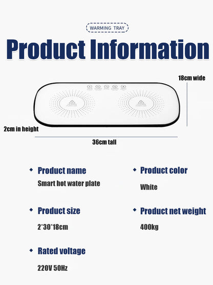 Intelligent Constant Temperature Heated Serving Tray