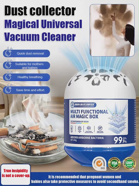 【Dust Buster】Universal Suction Magic Box-🏆#1 Worldwide—No plug needed! Automatically captures dust 24/7 across 100 sq m!