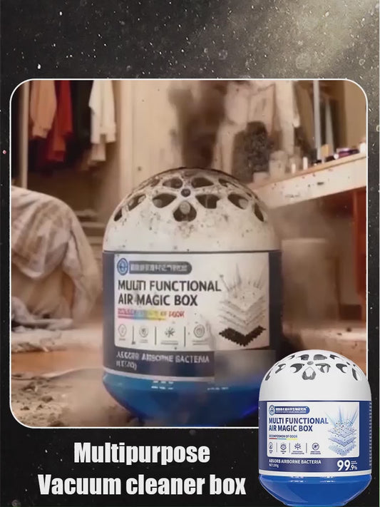 【Dust Buster】Universal Suction Magic Box-🏆#1 Worldwide—No plug needed! Automatically captures dust 24/7 across 100 sq m!